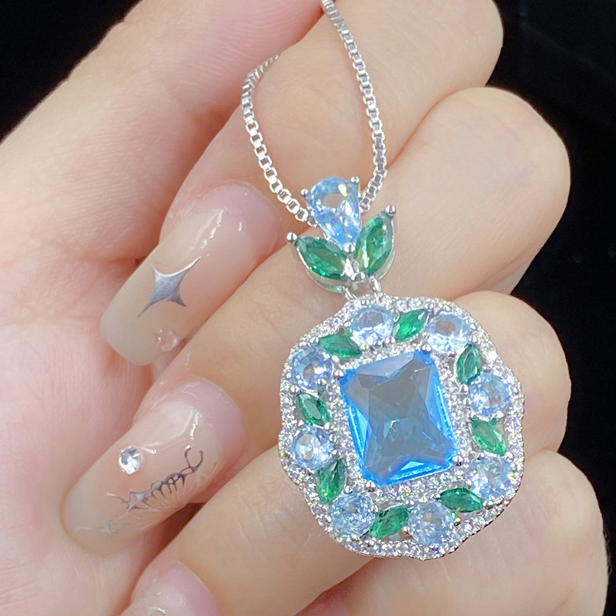 IMITACIÓN DE COBRE MAYOR MOSANG RING SET